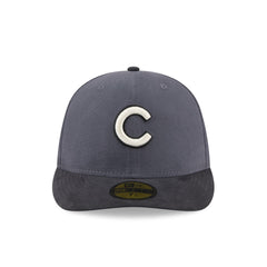 Chicago Cubs Graphite Twill 59FIFTY Fitted Hat