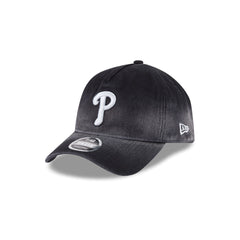 Philadelphia Phillies Washed Black Denim 9FORTY A-Frame Unstructured Snapback Hat