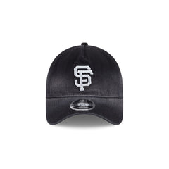 San Francisco Giants Washed Black Denim 9FORTY A-Frame Unstructured Snapback Hat