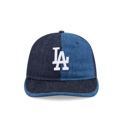 Los Angeles Dodgers Multi-Panel Denim Retro Crown 59FIFTY Fitted Hat