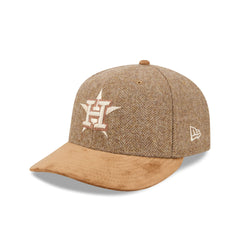 Houston Astros Moon Brisbane Moss Brown Visor 59FIFTY Fitted Hat