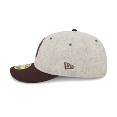 San Diego Padres Moon Herringbone Retro Crown 59FIFTY Fitted Hat
