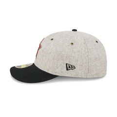 Houston Astros Moon Herringbone Retro Crown 59FIFTY Fitted Hat