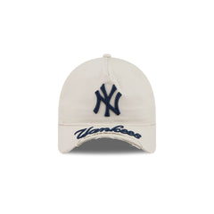 New York Yankees Stone 9FORTY A-Frame Unstructured Cut-Off Visor Snapback Hat