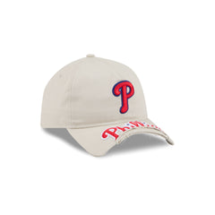 Philadelphia Phillies Stone 9FORTY A-Frame Unstructured Cut-Off Visor Snapback Hat