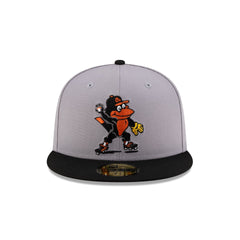 Baltimore Orioles Mascot Gray 59FIFTY Fitted Hat