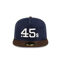 Houston Colts Houston Pack Denim 59FIFTY A-Frame Fitted Hat