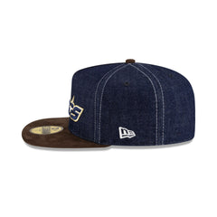 Houston Astros Houston Pack Denim 59FIFTY A-Frame Fitted Hat