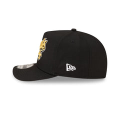 Born x Raised x New Orleans Saints Script Black 9FIFTY A-Frame Snapback Hat