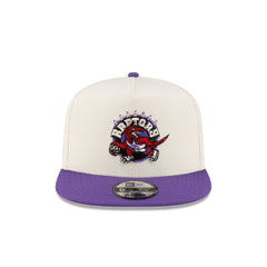 Toronto Raptors 1995-2008 Hardwood Classics Express Chrome White 9FIFTY A-Frame Snapback Hat