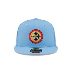 Pittsburgh Steelers Red. White & Blue 59FIFTY Fitted Hat