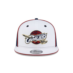 Cleveland Cavaliers Hardwood Classics 2000s Optic White Flip 9FIFTY Snapback Hat