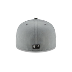 Atlanta Braves Storm Gray Basic 59FIFTY Fitted Hat