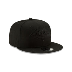 Baltimore Ravens Basic Black On Black 9FIFTY Snapback Hat