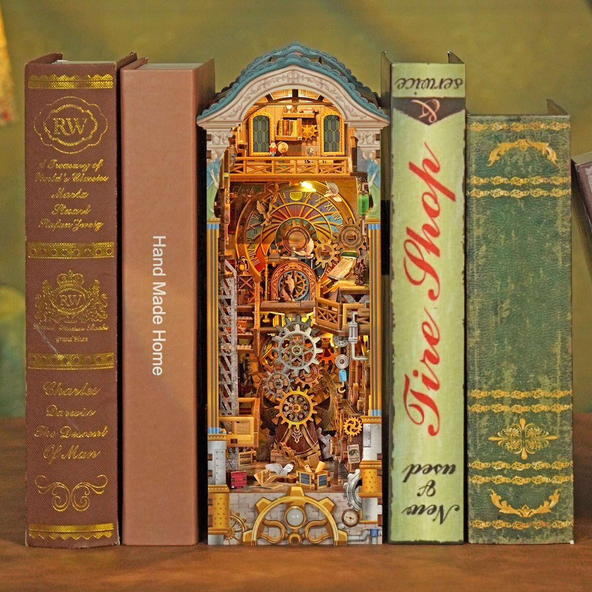 Clock Tower DIY Book Nook Kit