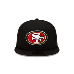 San Francisco 49ers Basic Black 59FIFTY Fitted