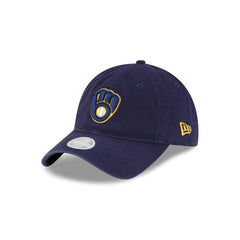 Milwaukee Brewers Women's Core Classic Navy 9TWENTY Adjustable Hat