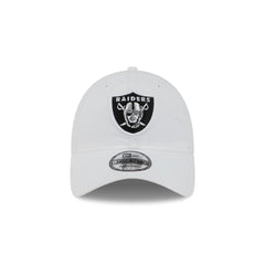 Las Vegas Raiders White 9TWENTY Adjustable Hat