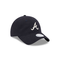 Atlanta Braves Glitter Logo Women's 9TWENTY Adjustable Hat