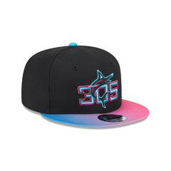 Miami Marlins City Connect 9FIFTY Snapback Hat
