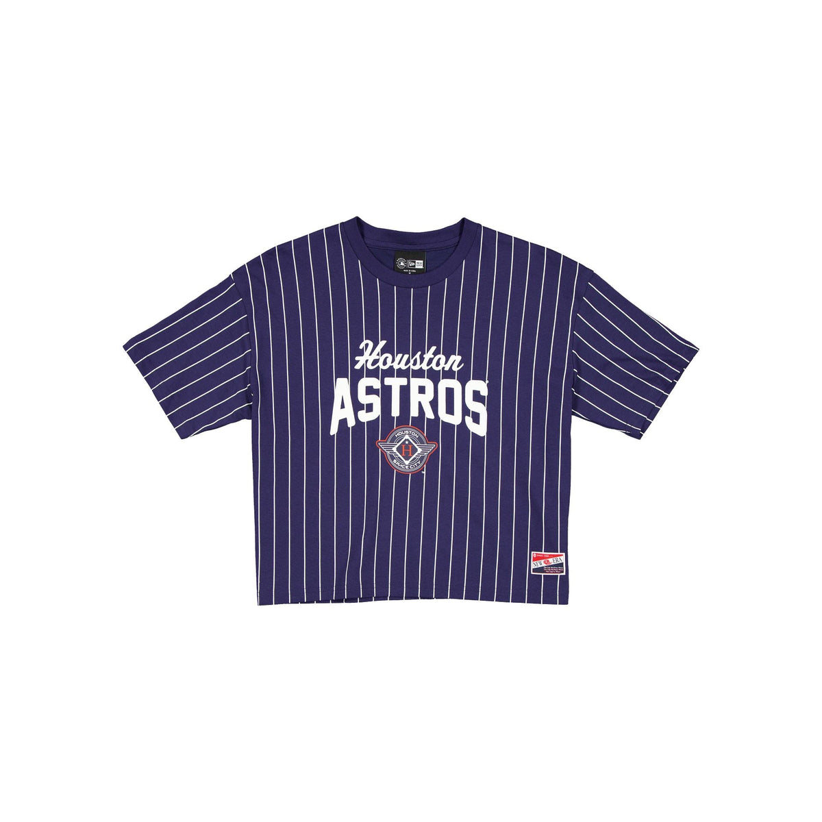 Houston Astros City Connect Women's Pinstripe T-Shirt