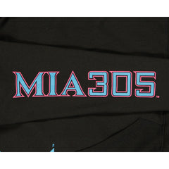 Miami Marlins City Connect Black Hoodie