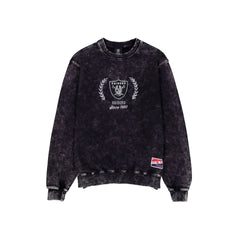 Las Vegas Raiders Throwback Washed Crewneck