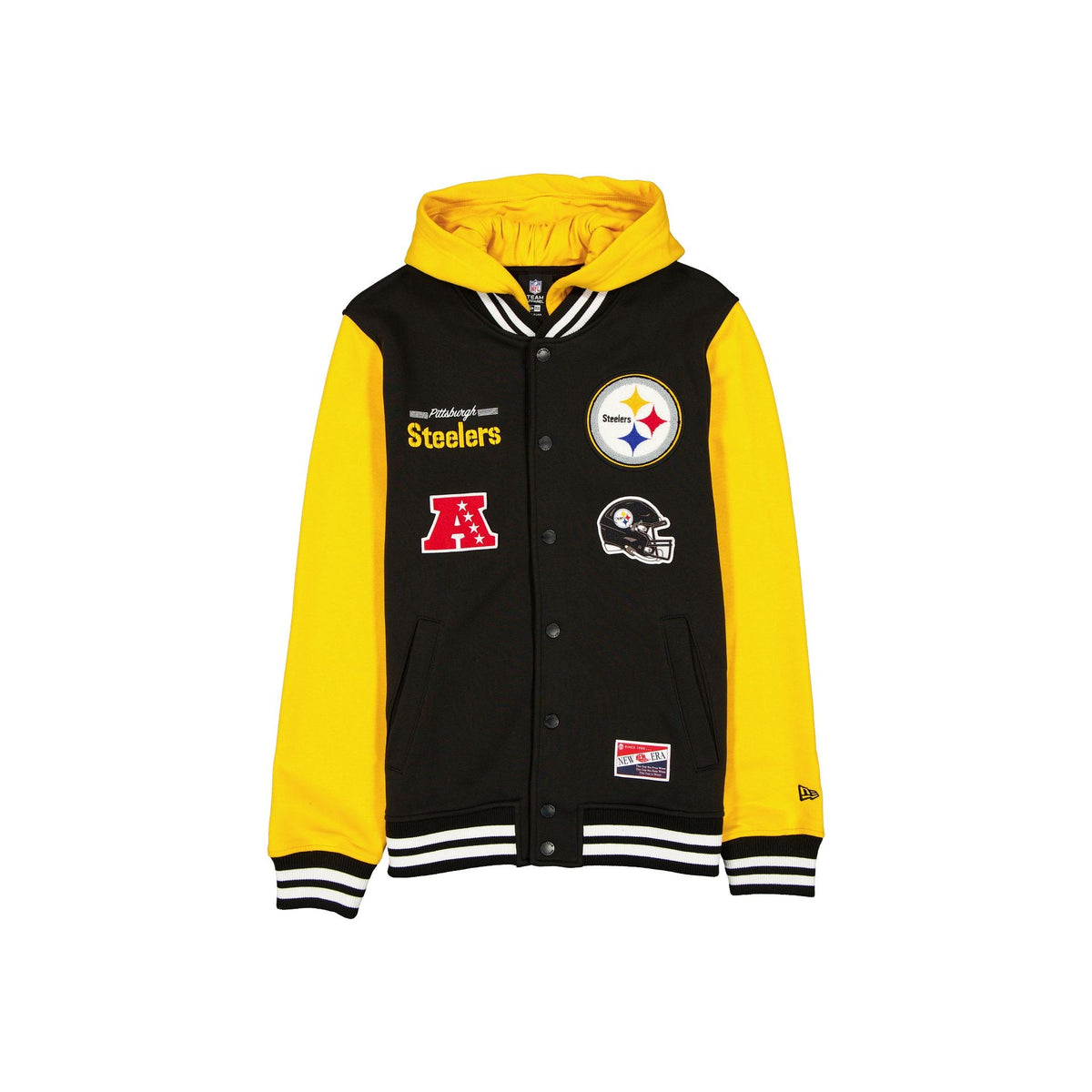 Pittsburgh Steelers Throwback Black Jacket