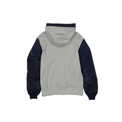 Alpha Industries x Boston Red Sox Gray MA-1 Full Zip Fleece Jacket