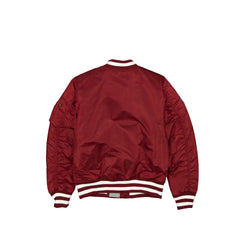 Alpha Industries x Philadelphia Phillies Cooperstown Maroon MA-1 Bomber Jacket