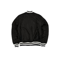 Alpha Industries x Baltimore Orioles Black MA-1 Bomber Jacket