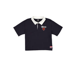 Chicago Bears Throwback Women's Cropped Polo