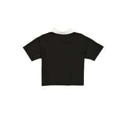Las Vegas Raiders Throwback Women's Cropped Polo