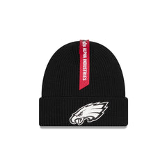 Alpha Industries x Philadelphia Eagles Black Cuff Knit Hat