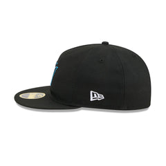 Miami Marlins Easy Retro Crown 59FIFTY A-Frame Fitted Hat