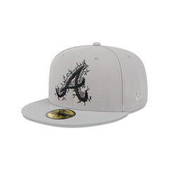 Atlanta Braves Cracked Cement 59FIFTY Fitted Hat