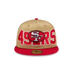 San Francisco 49ers Bold Satin 59FIFTY Fitted Hat