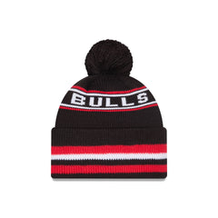 Chicago Bulls Classic Pom Knit Hat