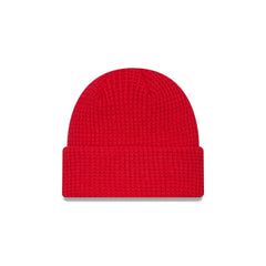 Toronto Raptors Waffle Stitch Knit Beanie Hat