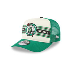 Boston Celtics Banner 9FIFTY A-Frame Trucker Hat