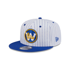 Golden State Warriors Deceptor Pinstripe 9FIFTY Snapback Hat