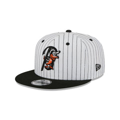 Baltimore Orioles Deceptor Pinstripe 9FIFTY Snapback Hat