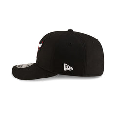 Chicago Bulls Team Black 9SEVENTY Stretch-Snap Hat