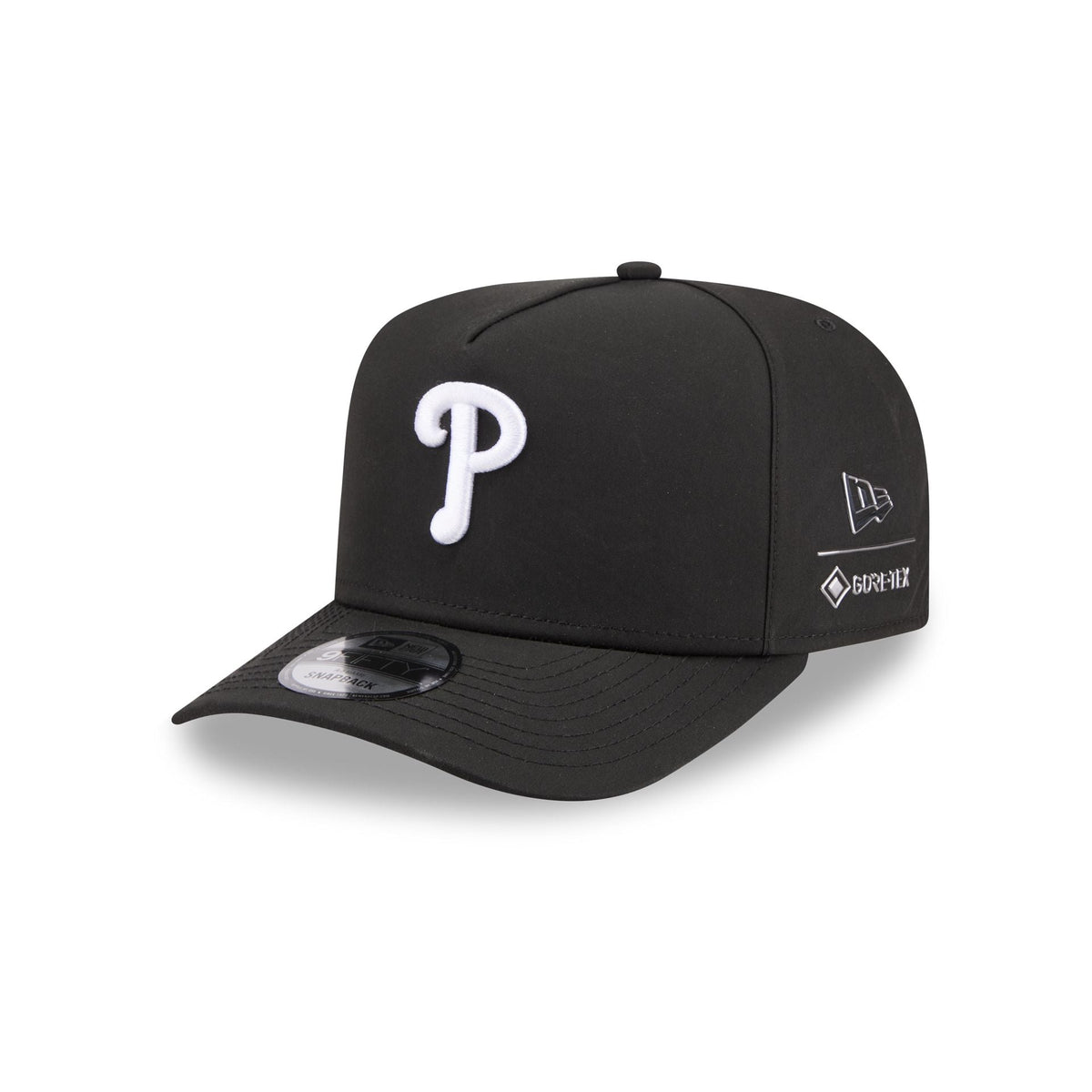Philadelphia Phillies GORE-TEX Black 9FIFTY A-Frame Snapback Hat