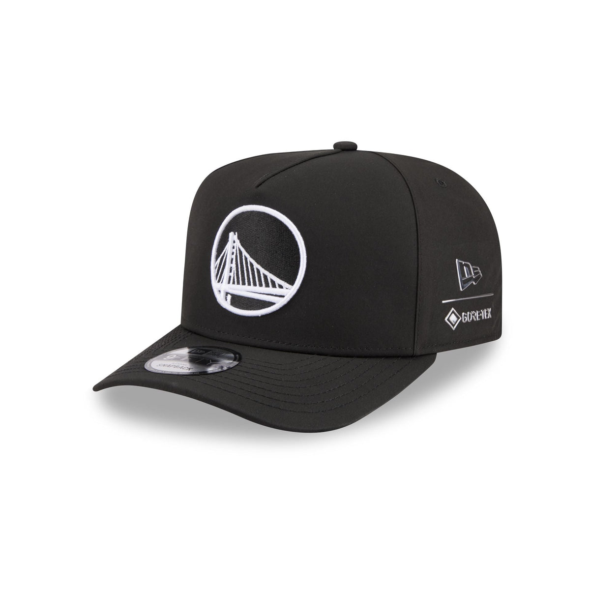 Golden State Warriors GORE-TEX Black 9FIFTY A-Frame Snapback Hat