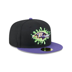 Nickelodeon Slime x Baltimore Ravens 59FIFTY Fitted Hat