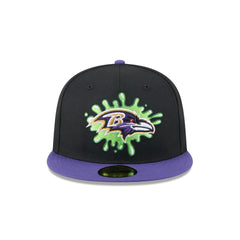 Nickelodeon Slime x Baltimore Ravens 59FIFTY Fitted Hat