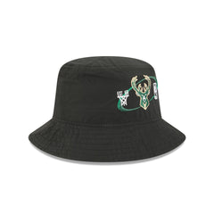 Milwaukee Bucks Nylon Logo Bucket Hat