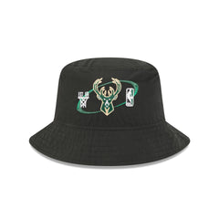 Milwaukee Bucks Nylon Logo Bucket Hat