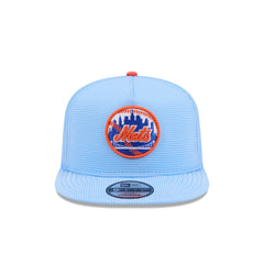 New York Mets Pinstripe Ripstop 9FIFTY A-Frame Snapback Hat